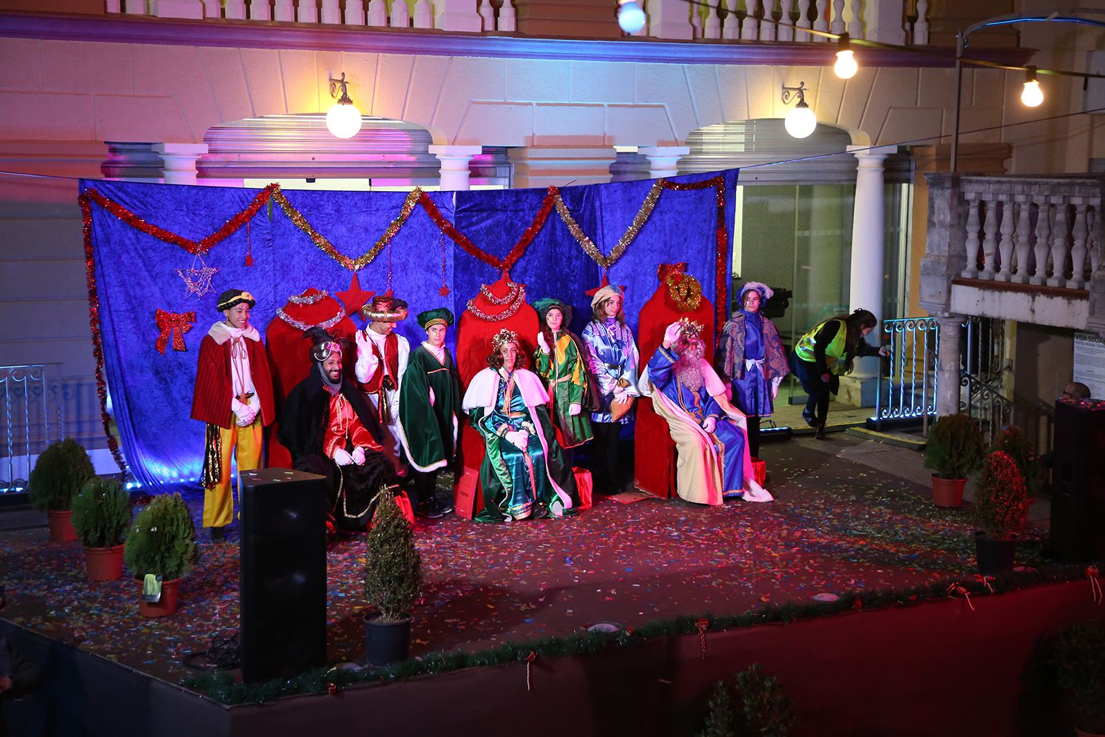 Els Reis donen la benvinguda a tothom. FOTO: Anna Bassa