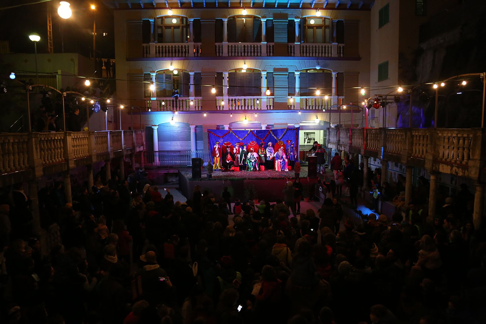 Els Reis donen la benvinguda a tothom. FOTO: Anna Bassa