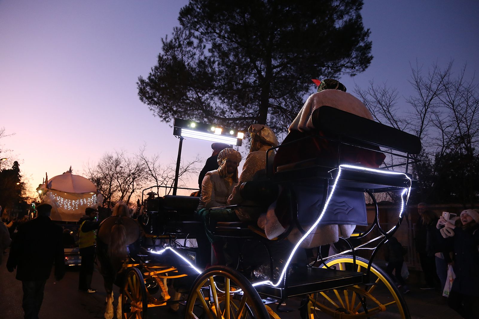 Cavalcada pels carrers de Valldoreix. FOTO: Anna Bassa