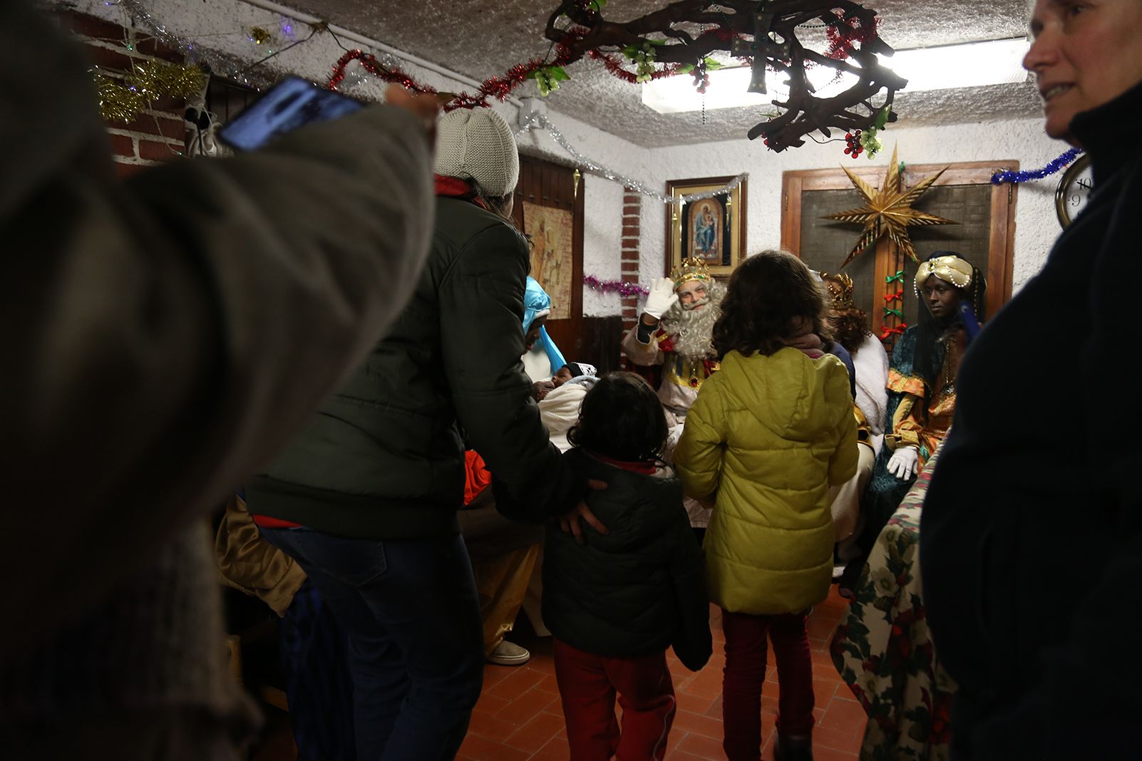 Els Reis a Les Planes. FOTO: Anna Bassa