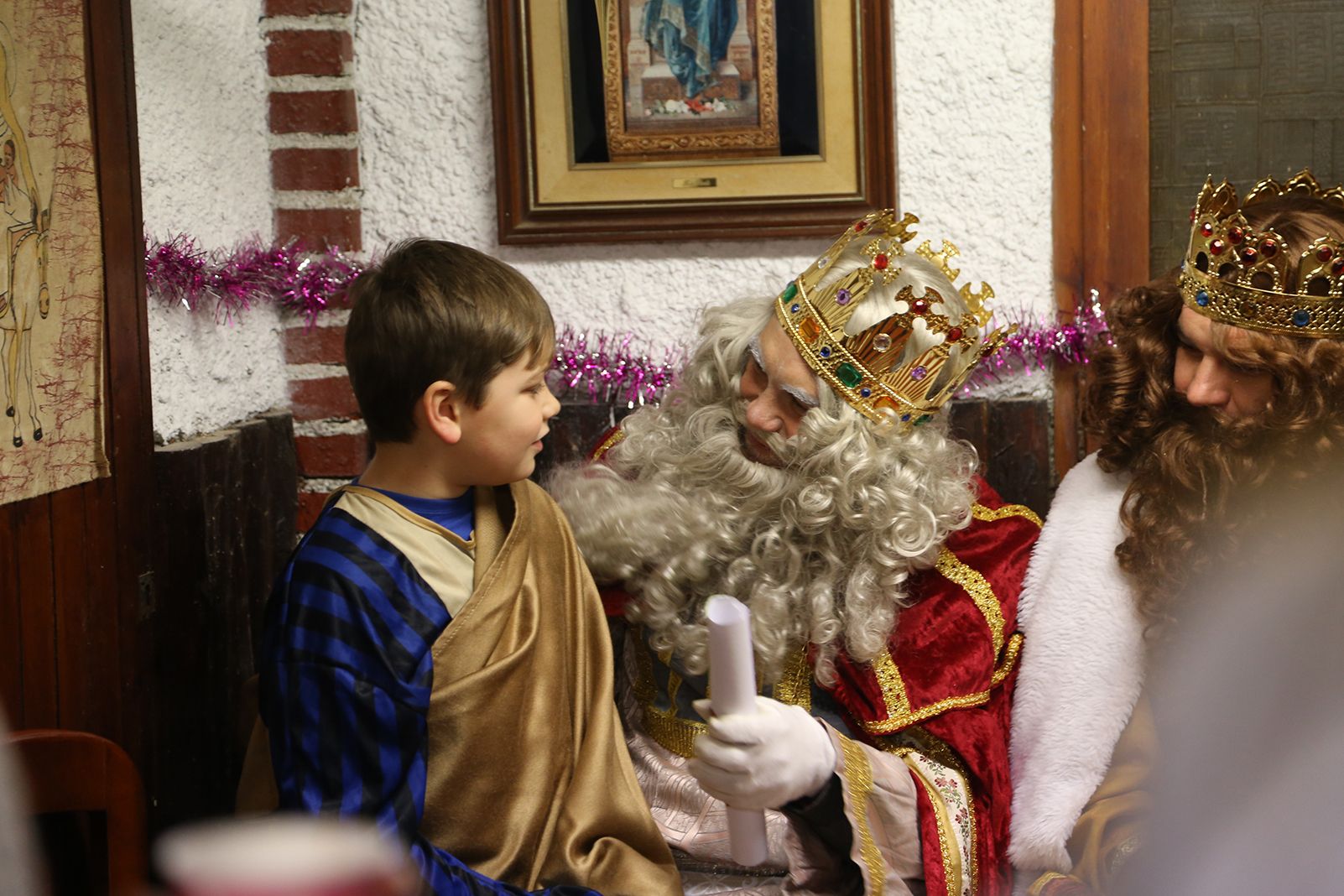 Els Reis a Les Planes. FOTO: Anna Bassa