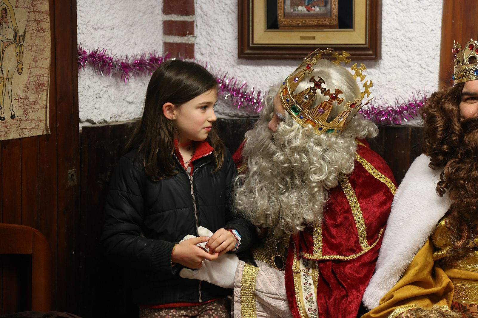 Els Reis a Les Planes. FOTO: Anna Bassa