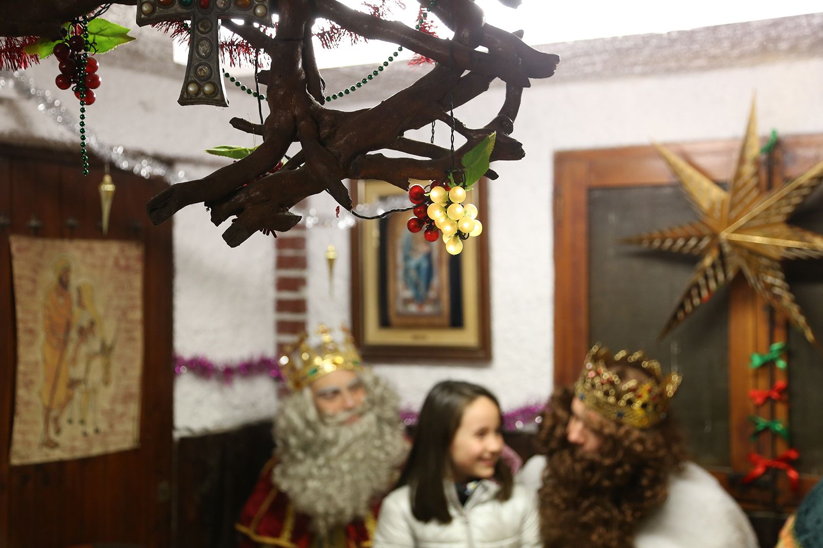 Els Reis a Les Planes. FOTO: Anna Bassa