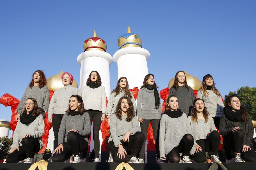 La cavalcada dels Reis Mags a Sant Cugat. FOTO: Yves Dimant