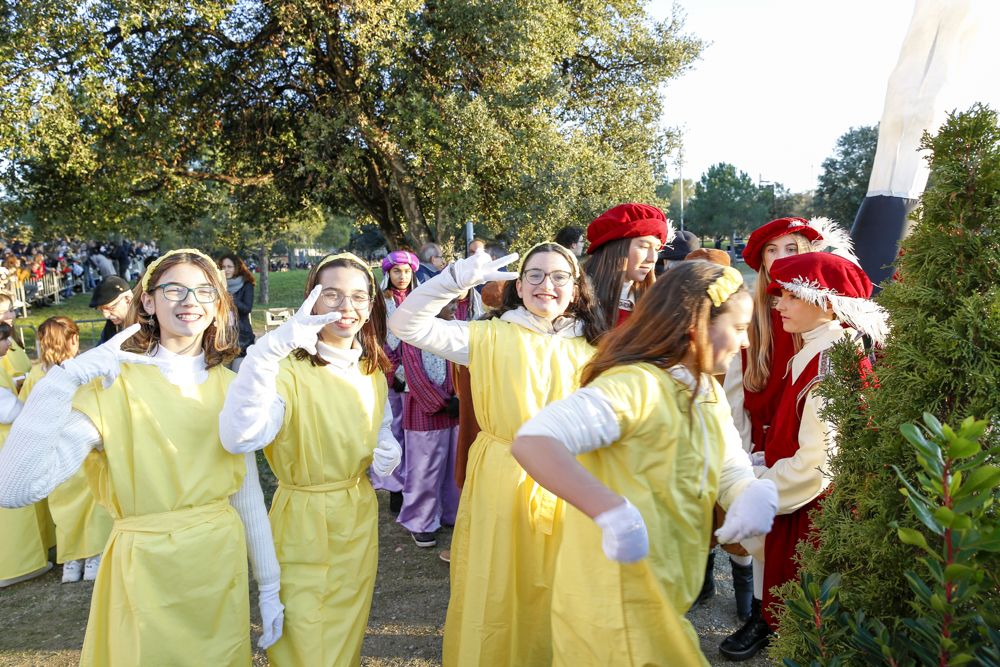 La cavalcada dels Reis Mags a Sant Cugat. FOTO: Yves Dimant