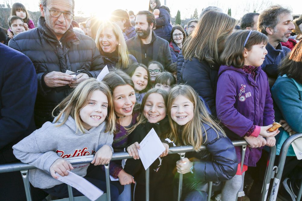 La cavalcada dels Reis Mags a Sant Cugat. FOTO: Yves Dimant