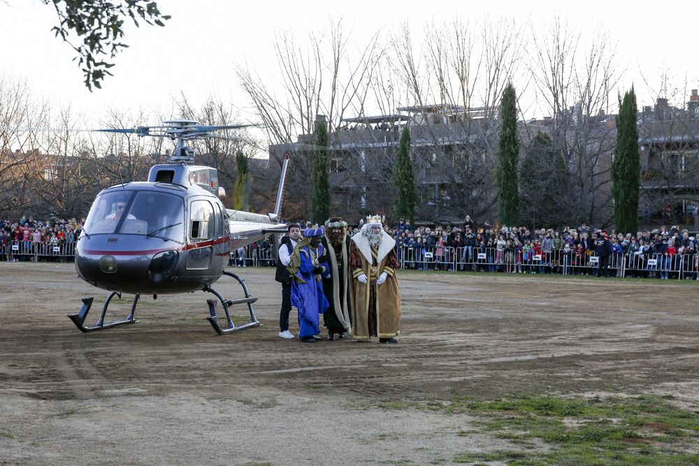La cavalcada dels Reis Mags a Sant Cugat. FOTO: Yves Dimant