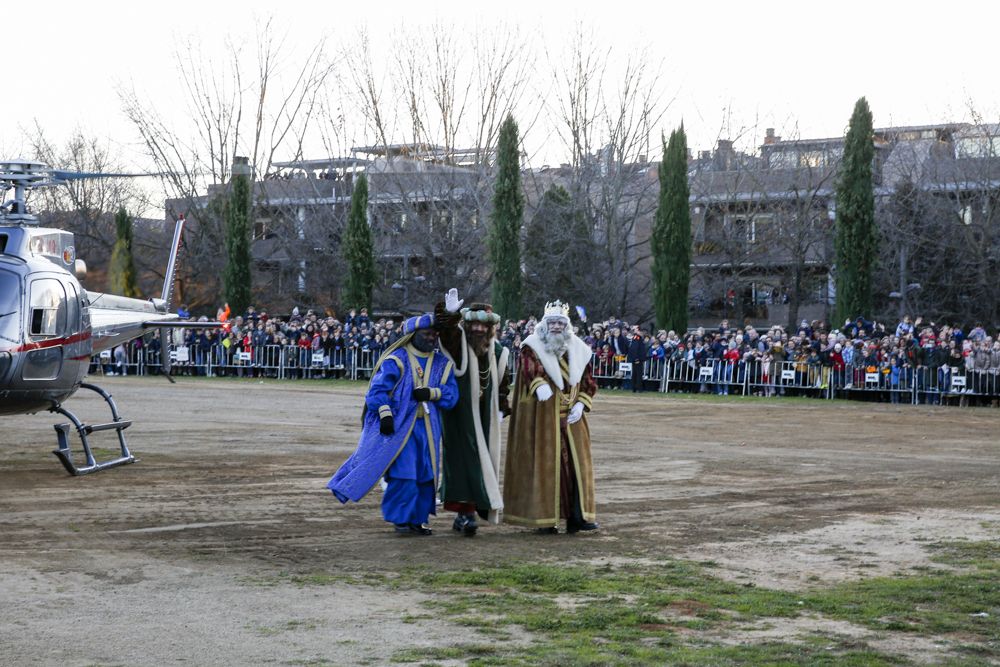 La cavalcada dels Reis Mags a Sant Cugat. FOTO: Yves Dimant