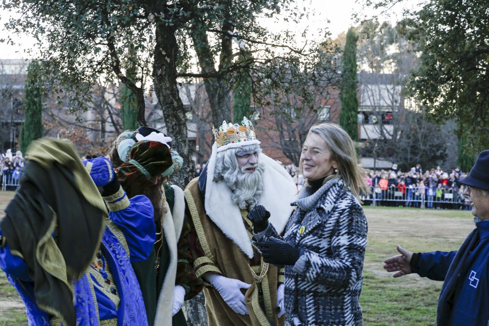 La cavalcada dels Reis Mags a Sant Cugat. FOTO: Yves Dimant