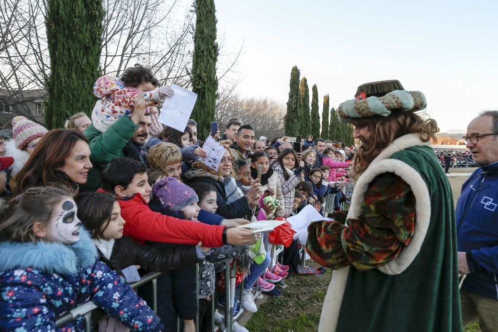 La cavalcada dels Reis Mags a Sant Cugat. FOTO: Yves Dimant