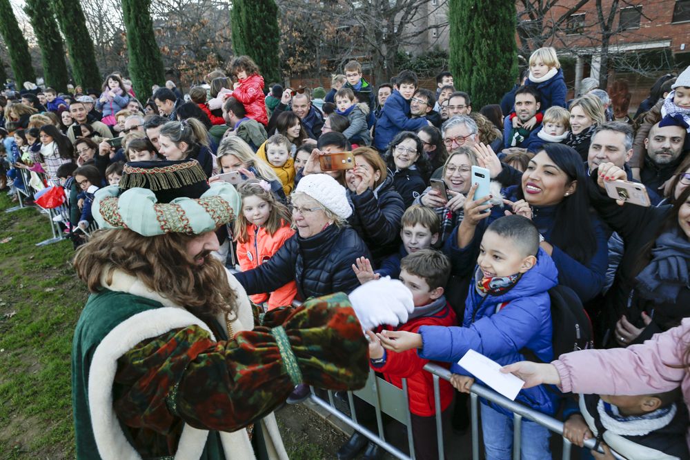 La cavalcada dels Reis Mags a Sant Cugat. FOTO: Yves Dimant