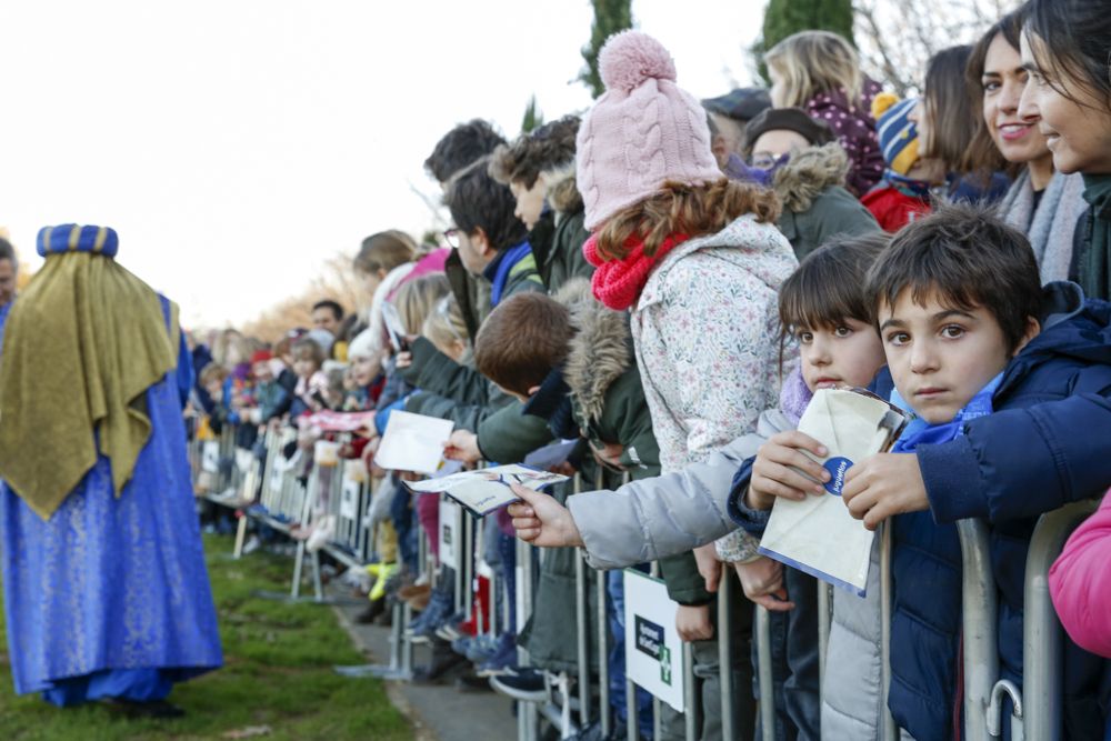 La cavalcada dels Reis Mags a Sant Cugat. FOTO: Yves Dimant