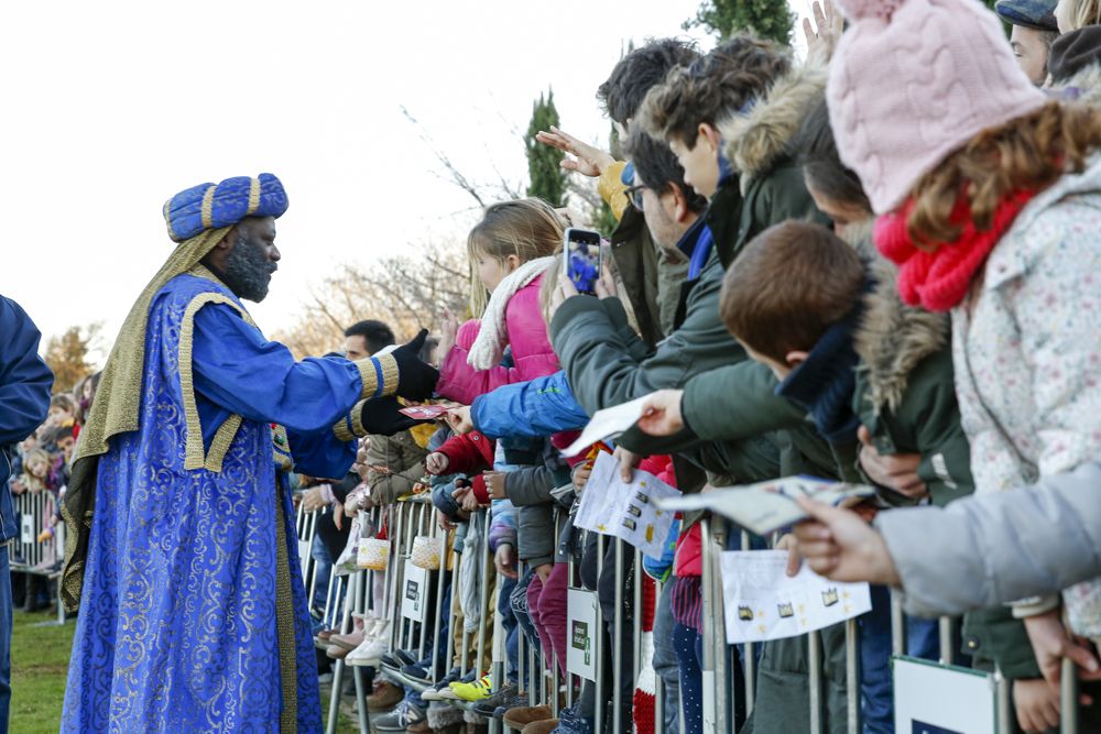 La cavalcada dels Reis Mags a Sant Cugat. FOTO: Yves Dimant