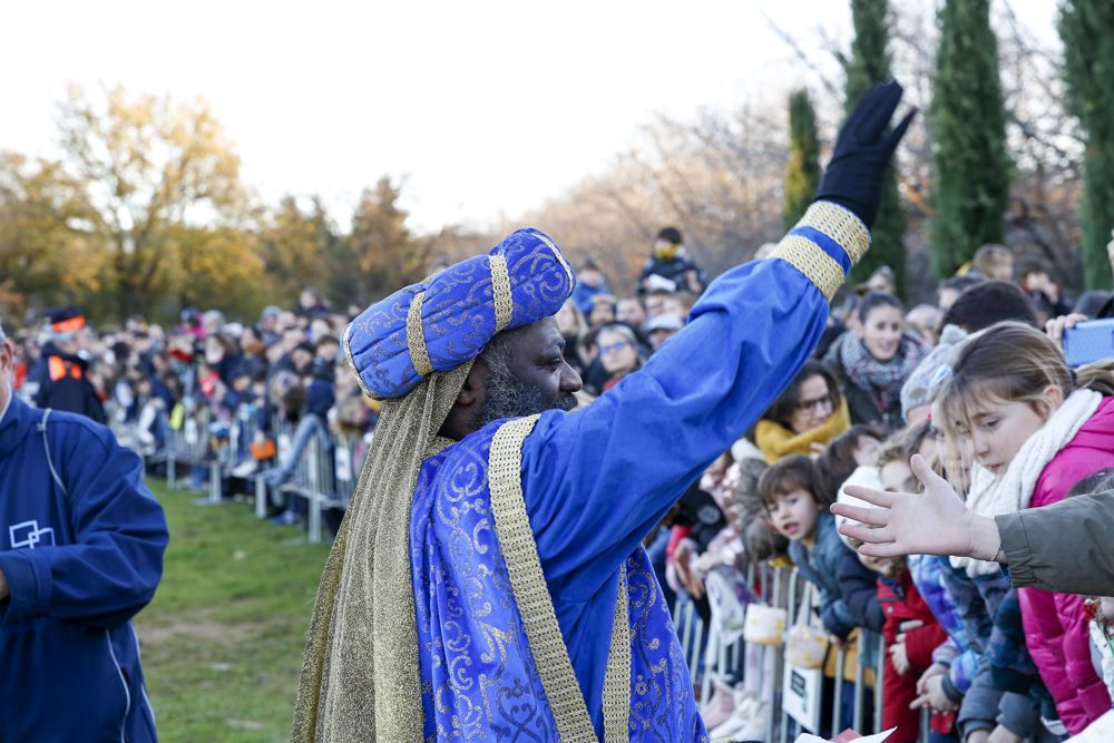 La cavalcada dels Reis Mags a Sant Cugat. FOTO: Yves Dimant