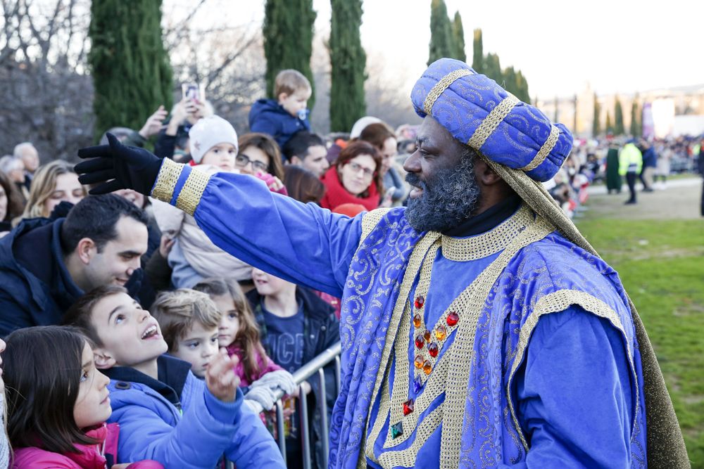 La cavalcada dels Reis Mags a Sant Cugat. FOTO: Yves Dimant
