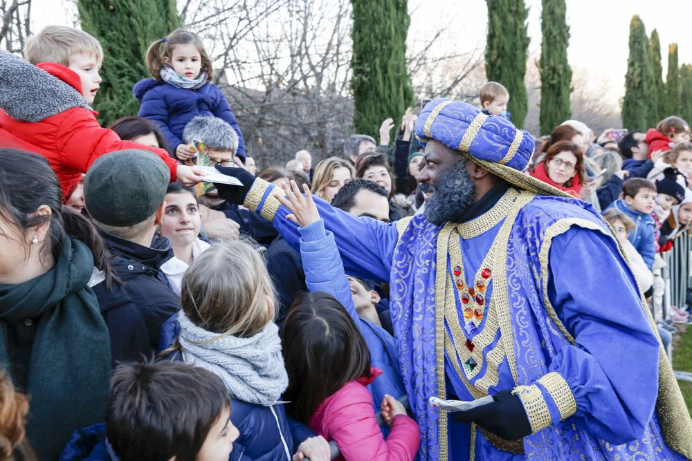 La cavalcada dels Reis Mags a Sant Cugat. FOTO: Yves Dimant
