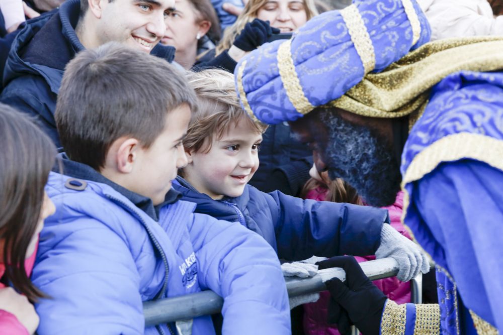 La cavalcada dels Reis Mags a Sant Cugat. FOTO: Yves Dimant
