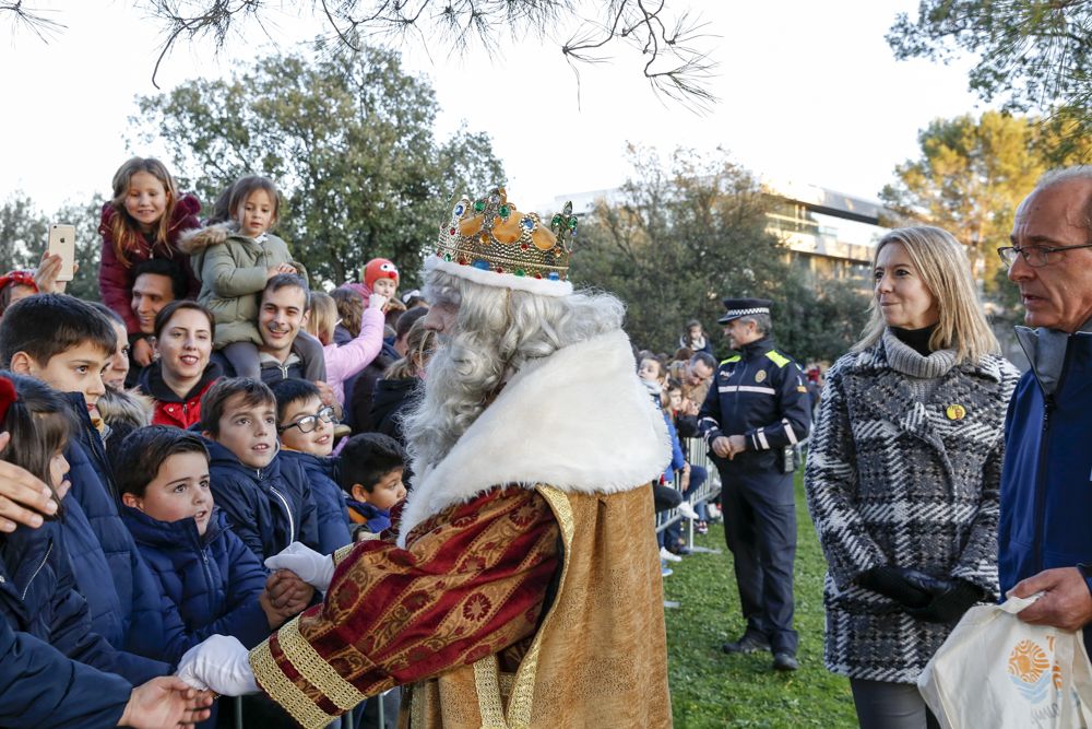 La cavalcada dels Reis Mags a Sant Cugat. FOTO: Yves Dimant