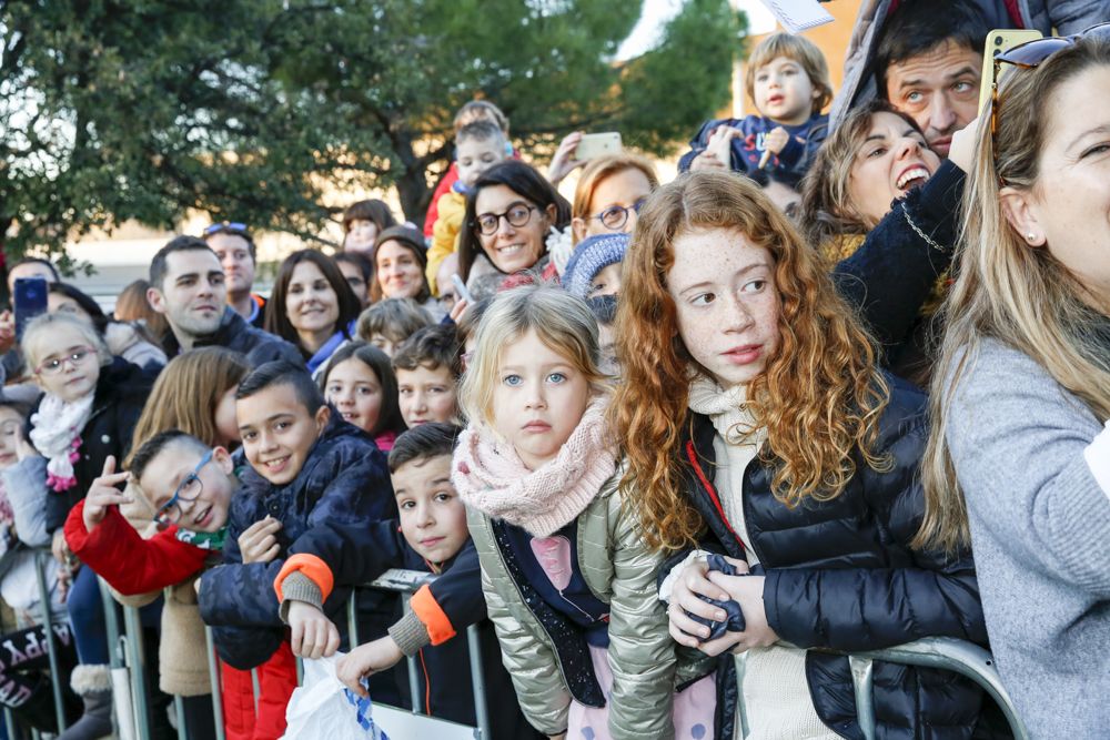 La cavalcada dels Reis Mags a Sant Cugat. FOTO: Yves Dimant