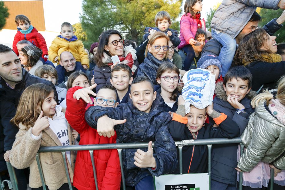 La cavalcada dels Reis Mags a Sant Cugat. FOTO: Yves Dimant