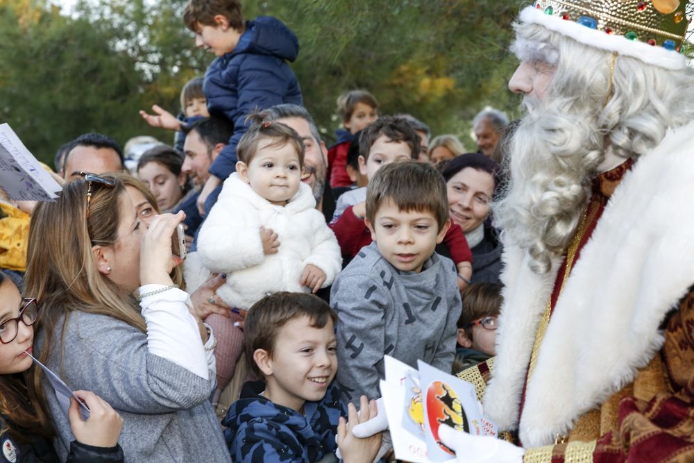 La cavalcada dels Reis Mags a Sant Cugat. FOTO: Yves Dimant