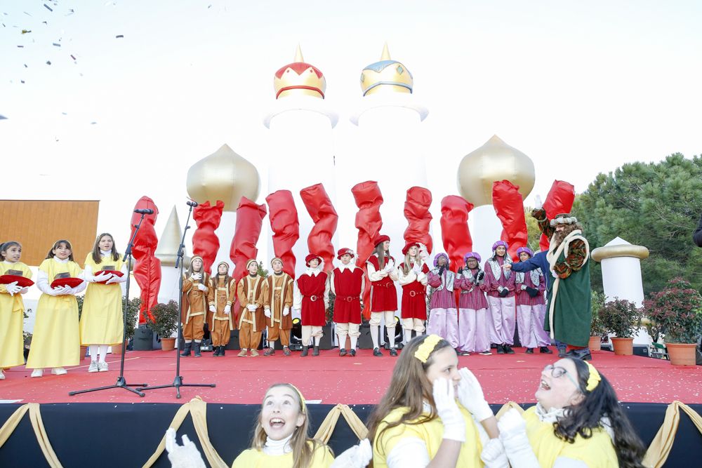 La cavalcada dels Reis Mags a Sant Cugat. FOTO: Yves Dimant