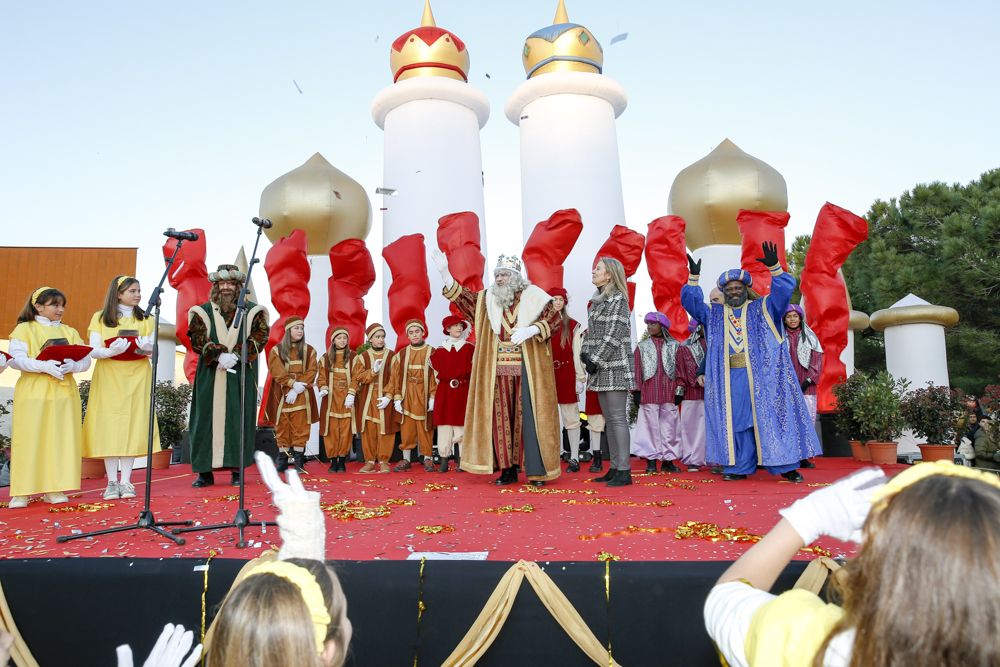 La cavalcada dels Reis Mags a Sant Cugat. FOTO: Yves Dimant