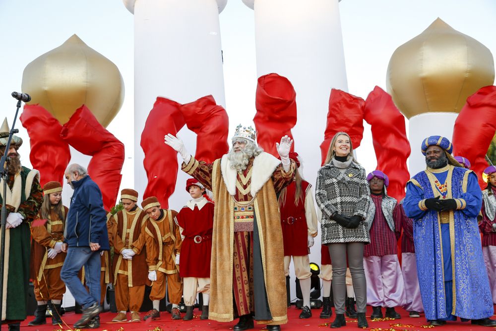 La cavalcada dels Reis Mags a Sant Cugat. FOTO: Yves Dimant