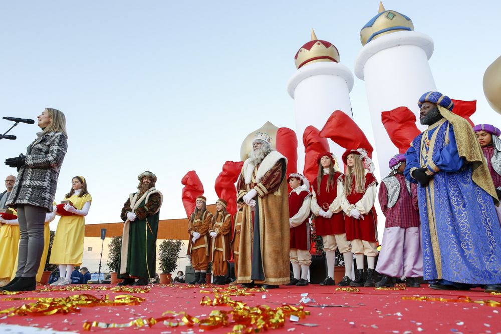 La cavalcada dels Reis Mags a Sant Cugat. FOTO: Yves Dimant