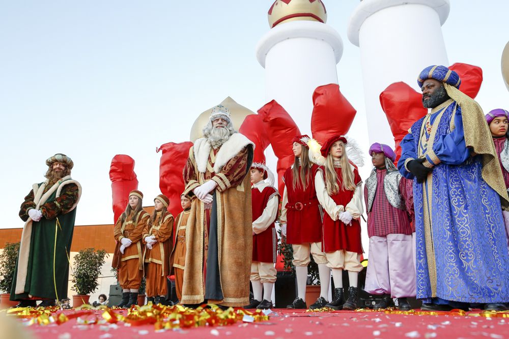 La cavalcada dels Reis Mags a Sant Cugat. FOTO: Yves Dimant