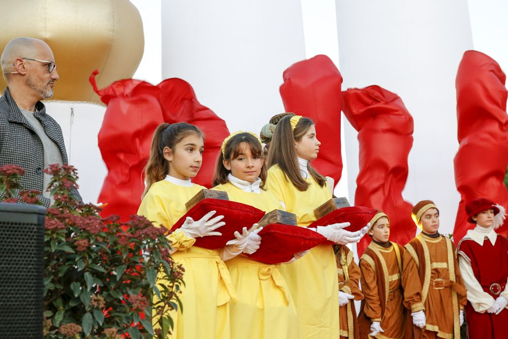 La cavalcada dels Reis Mags a Sant Cugat. FOTO: Yves Dimant