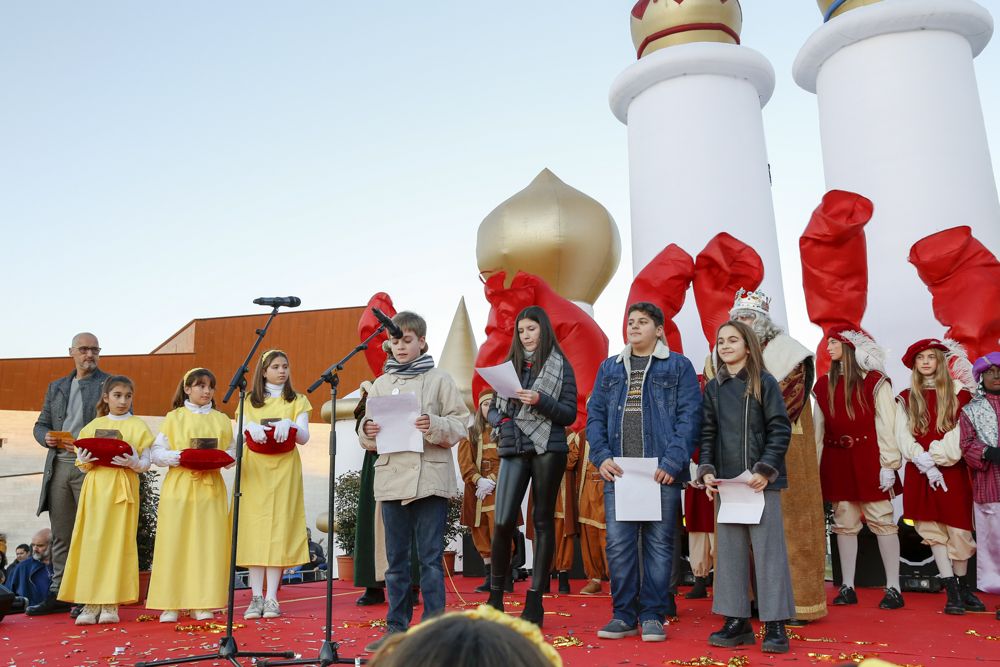 La cavalcada dels Reis Mags a Sant Cugat. FOTO: Yves Dimant