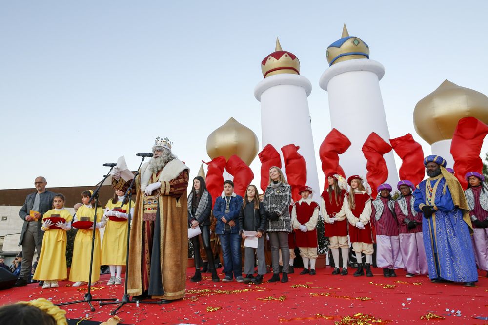 La cavalcada dels Reis Mags a Sant Cugat. FOTO: Yves Dimant