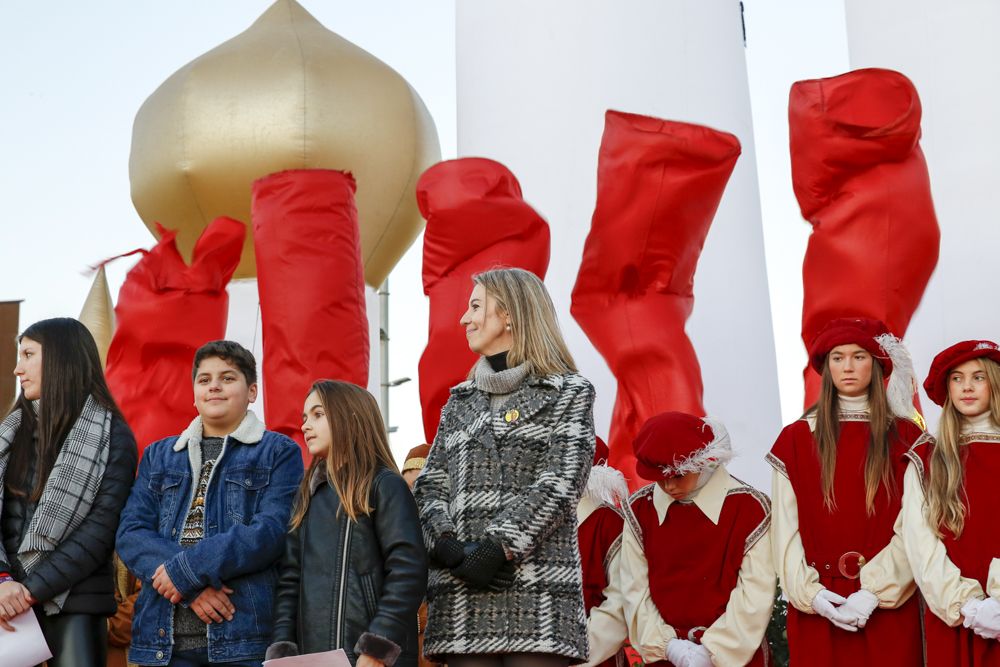 La cavalcada dels Reis Mags a Sant Cugat. FOTO: Yves Dimant