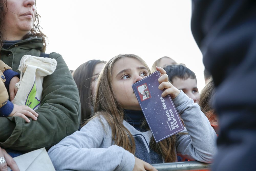 La cavalcada dels Reis Mags a Sant Cugat. FOTO: Yves Dimant