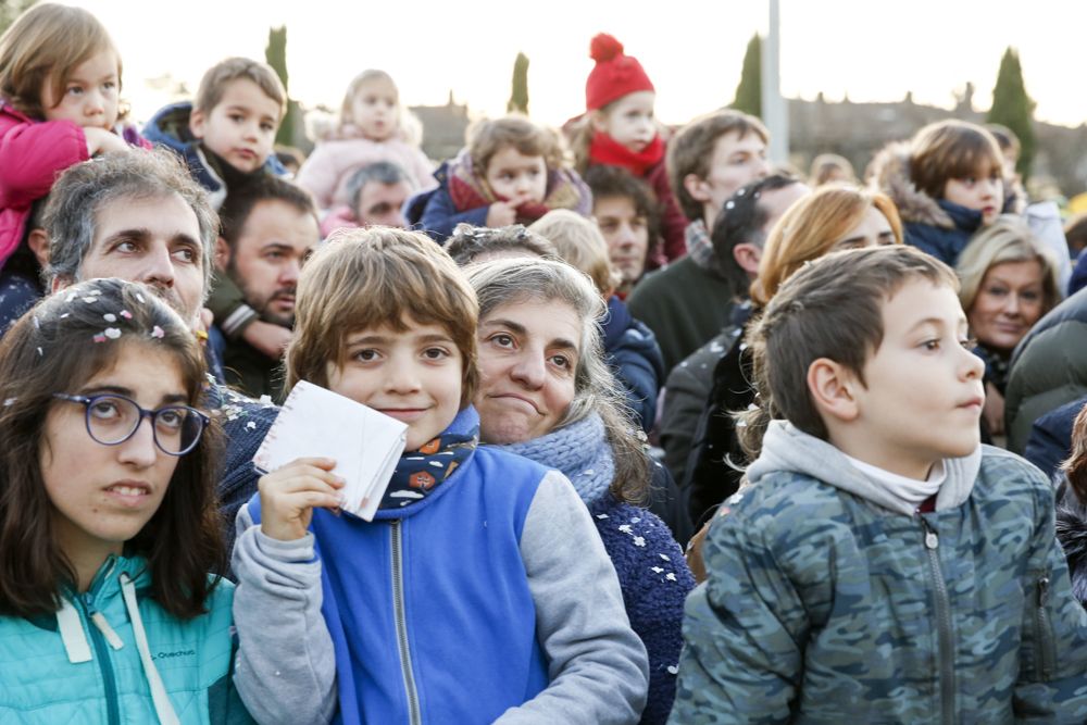 La cavalcada dels Reis Mags a Sant Cugat. FOTO: Yves Dimant