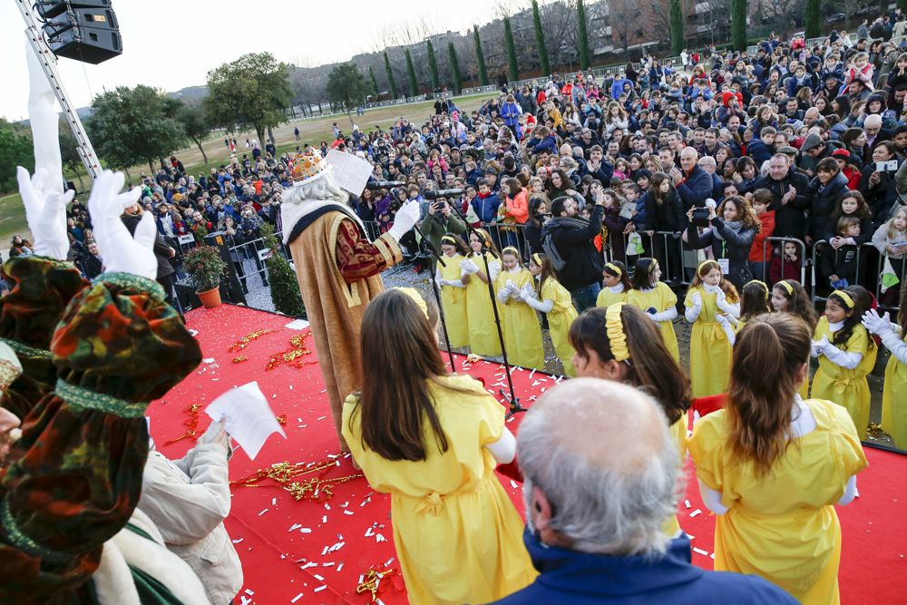 La cavalcada dels Reis Mags a Sant Cugat. FOTO: Yves Dimant