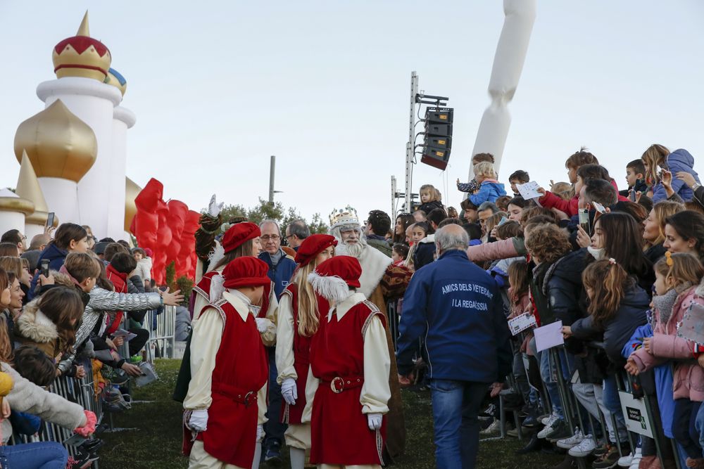 La cavalcada dels Reis Mags a Sant Cugat. FOTO: Yves Dimant