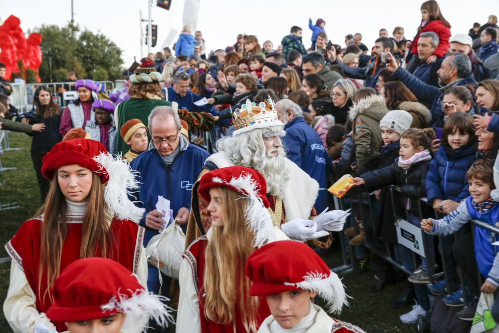 La cavalcada dels Reis Mags a Sant Cugat. FOTO: Yves Dimant