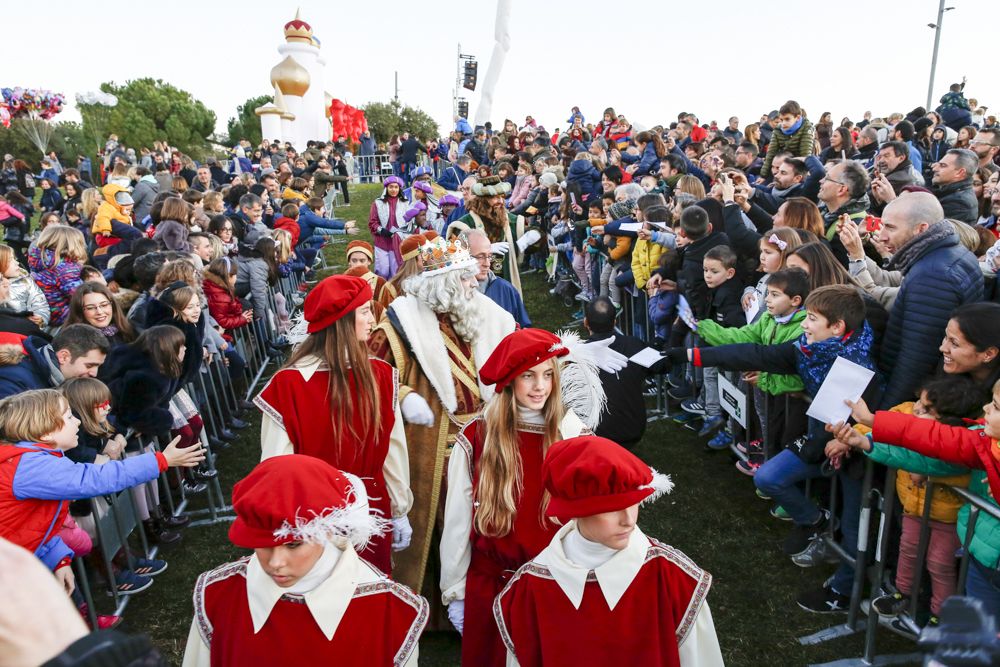 La cavalcada dels Reis Mags a Sant Cugat. FOTO: Yves Dimant