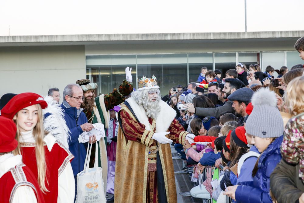 La cavalcada dels Reis Mags a Sant Cugat. FOTO: Yves Dimant