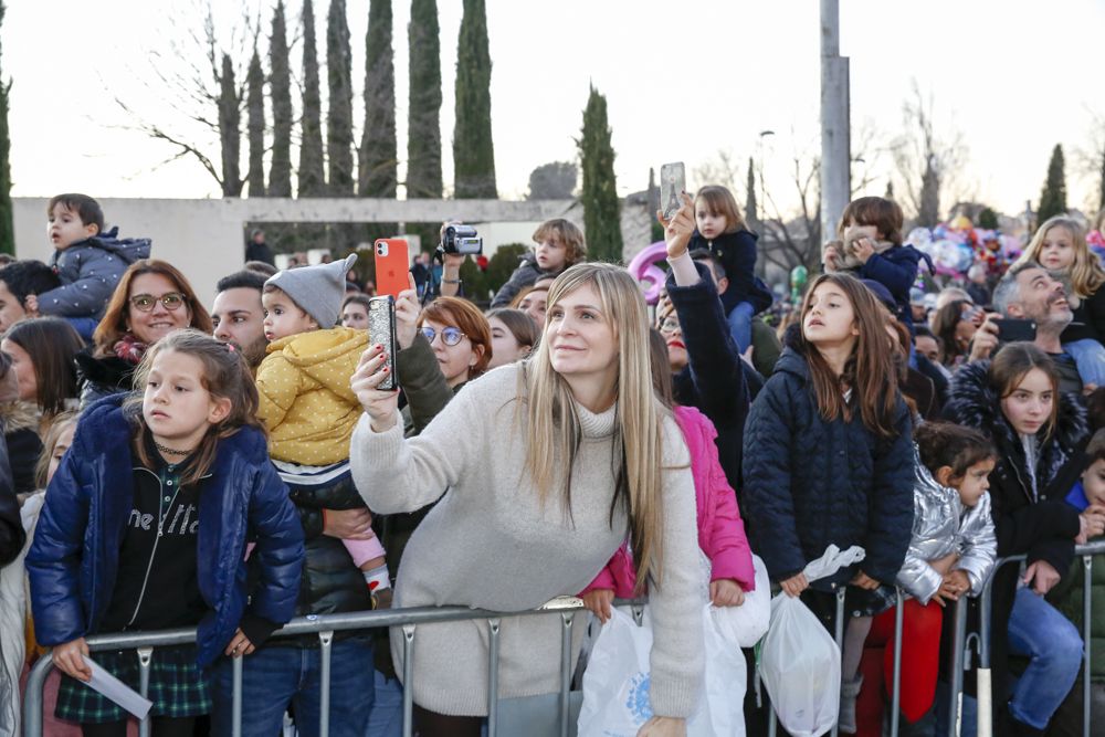 La cavalcada dels Reis Mags a Sant Cugat. FOTO: Yves Dimant