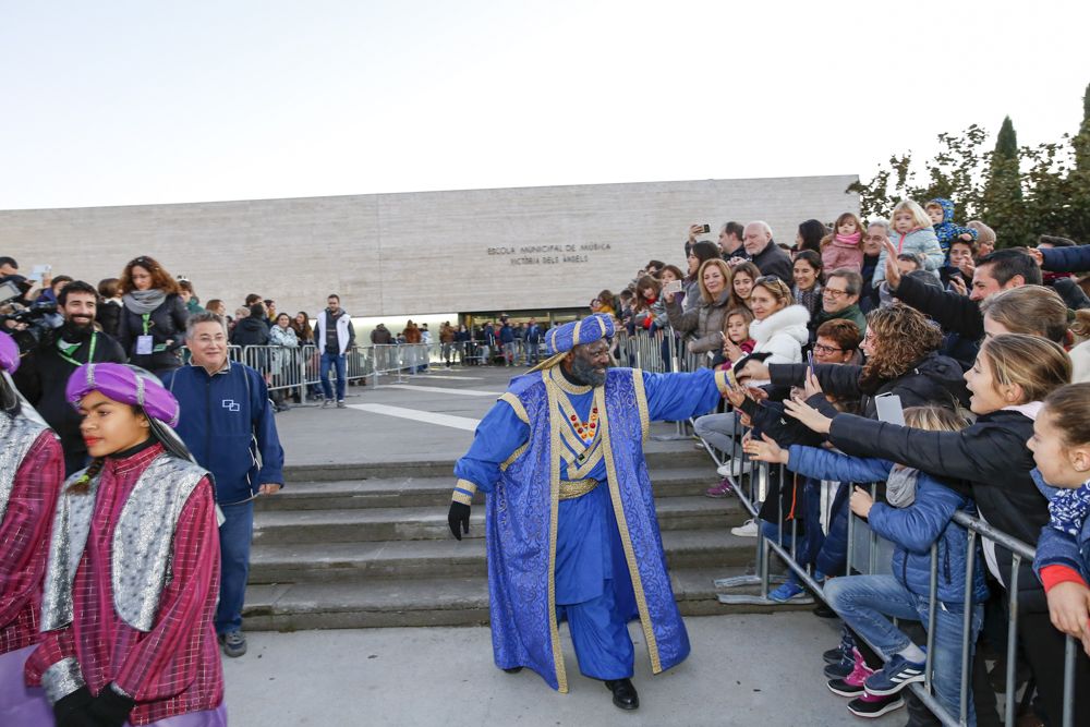 La cavalcada dels Reis Mags a Sant Cugat. FOTO: Yves Dimant