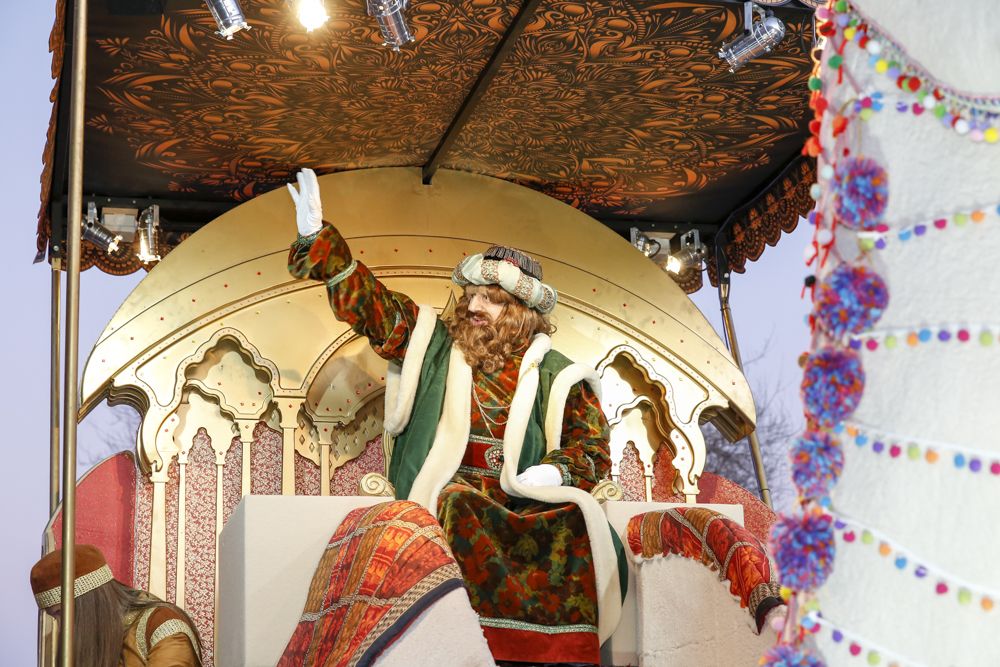 La cavalcada dels Reis Mags a Sant Cugat. FOTO: Yves Dimant