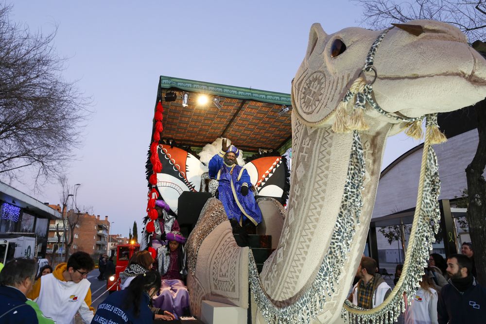 La cavalcada dels Reis Mags a Sant Cugat. FOTO: Yves Dimant