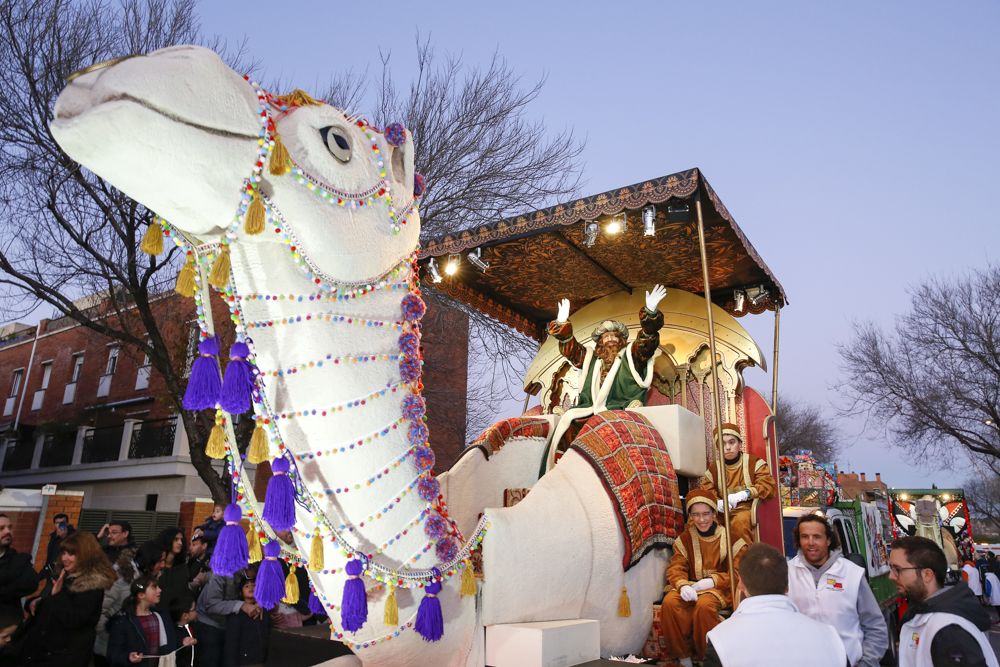 La cavalcada dels Reis Mags a Sant Cugat. FOTO: Yves Dimant