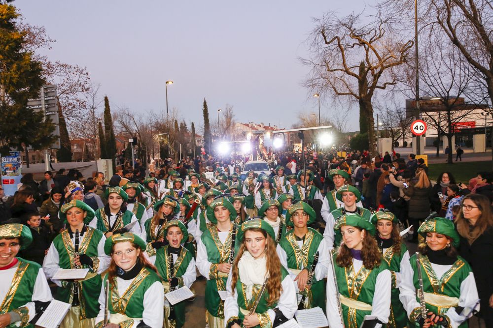 La cavalcada dels Reis Mags a Sant Cugat. FOTO: Yves Dimant