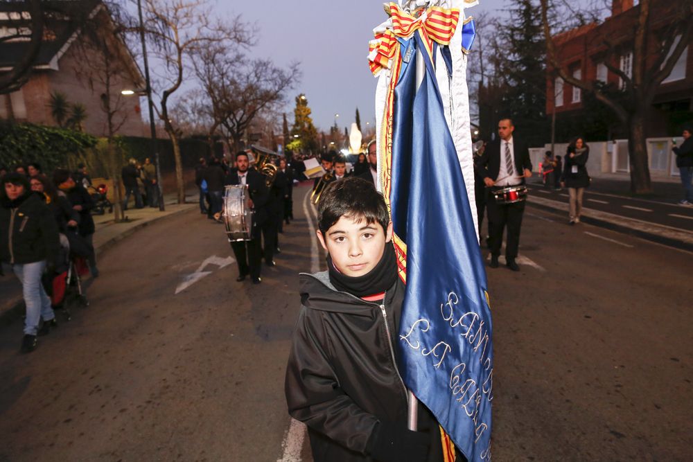 La cavalcada dels Reis Mags a Sant Cugat. FOTO: Yves Dimant