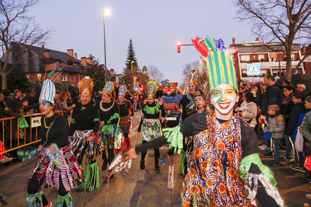 La cavalcada dels Reis Mags a Sant Cugat. FOTO: Yves Dimant