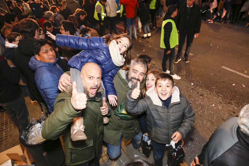 La cavalcada dels Reis Mags a Sant Cugat. FOTO: Yves Dimant